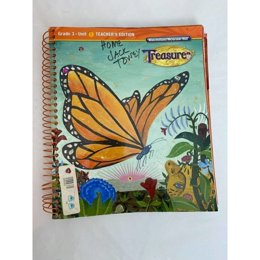 Macmillan/McGraw Hill Treasures Grade 3 Unit 1 Teacher's Edition (A Reading/...
